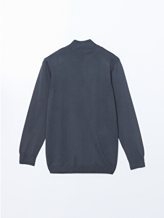 LCW Vision Funnel Neck Long Sleeve Men's Knitwear Sweater