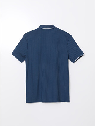 LCW Vision Polo Neck Men's Textured T-Shirt - S53481Z8-J2H - LC