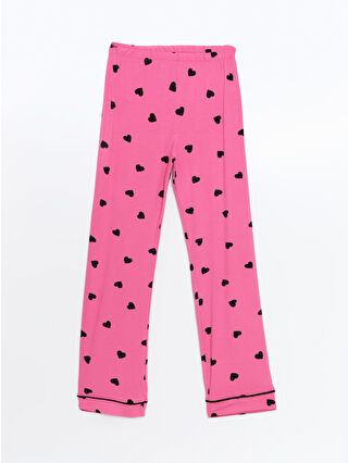 Orta Pembe Baskılı