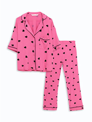 Mid Pink Printed