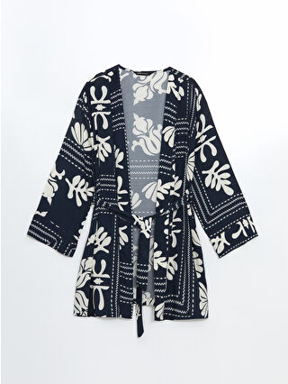 Navy Printed