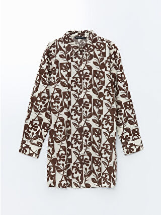 Brown Printed