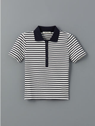 Navy Striped