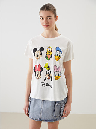 XSIDE Mickey and Friends Printed Women's T-Shirt - S54984Z8-R9J