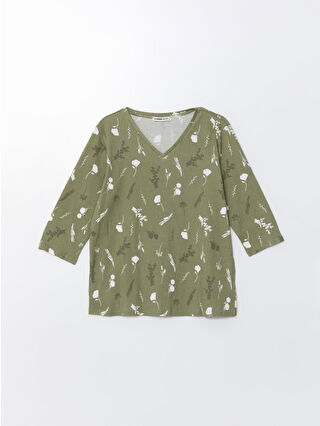 Dull Green Printed