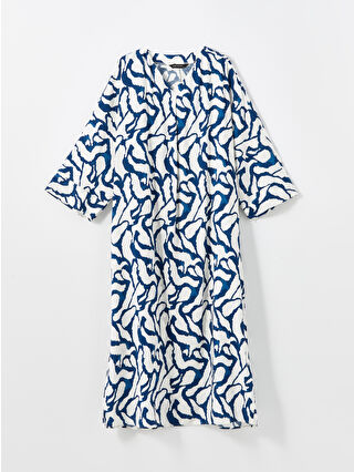 Navy Printed