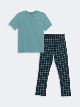 Dull Green Printed