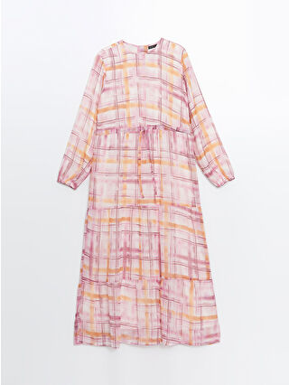 Dark Pink Printed