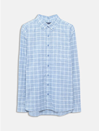 Indigo Checked
