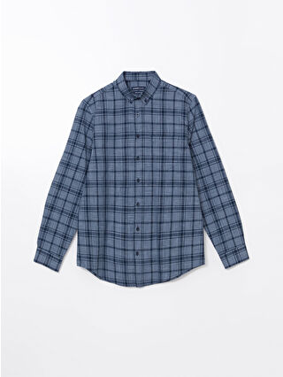 Dark Navy Checked