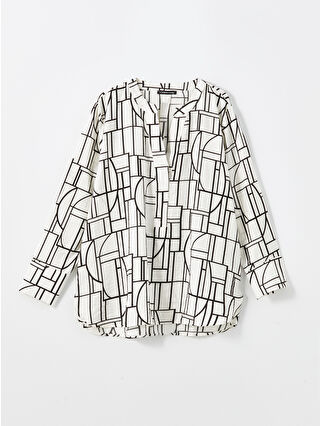 White Printed