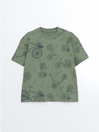 Mat Yeşil Baskılı