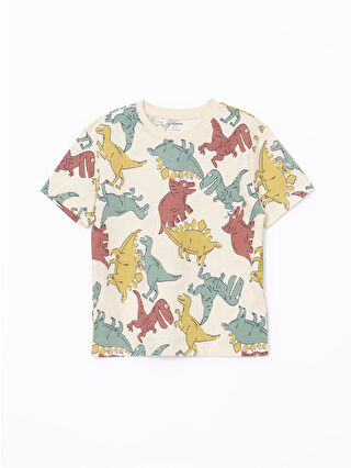 Açık Bej Baskılı