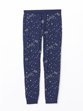 Navy Printed