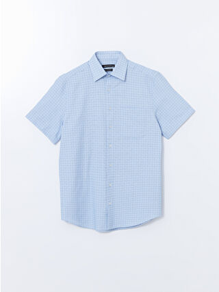 Blue Checked
