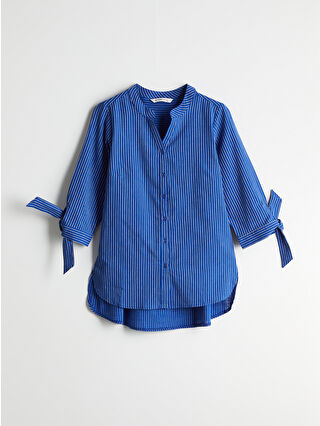 Bright Blue Striped