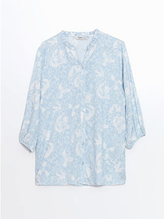 Light Blue Printed