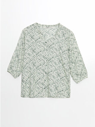 Light Green Printed