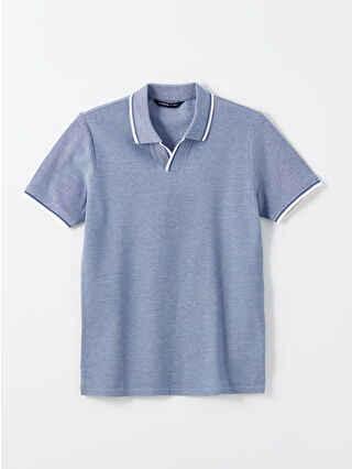 Blue Jacquard
