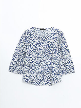 Navy Printed