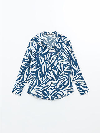 Navy Printed