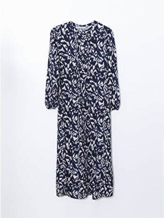 Dark Navy Printed