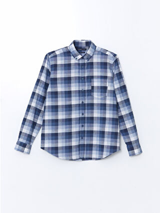 Indigo Checked