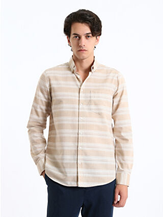 Beige Striped