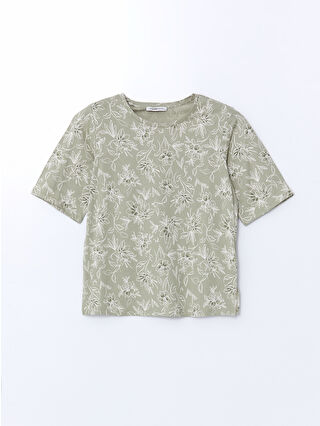 Mint Green Printed