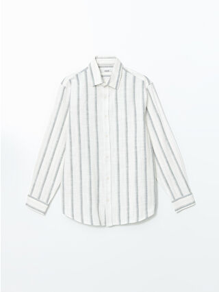 Dull Green Striped