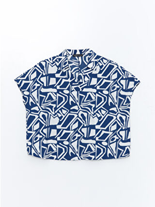 Navy Printed