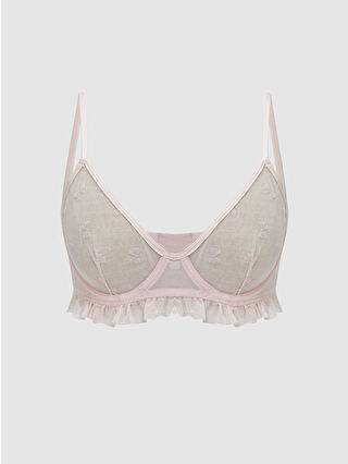 Açık Pembe Baskılı