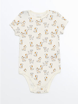 Açık Bej Baskılı