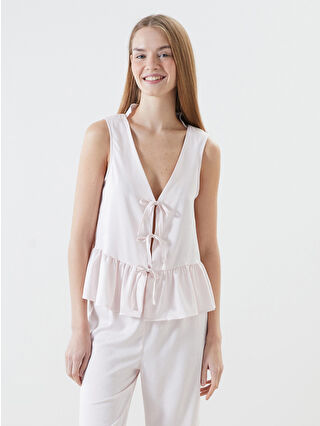 Açık Pembe Baskılı