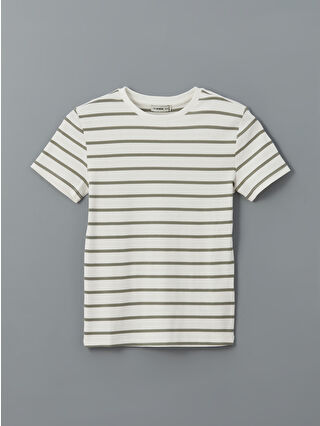 Khaki Striped