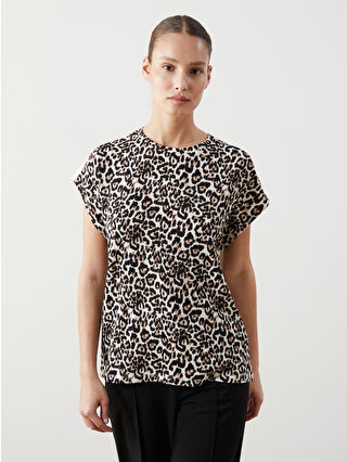 Brown Printed