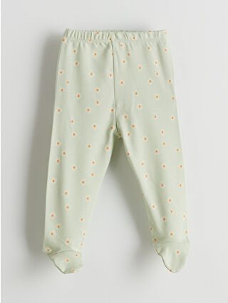 Açık Yeşil Baskılı