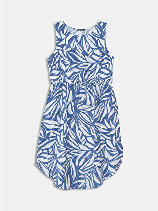 Navy Printed