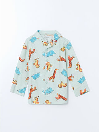 Mat Yeşil Baskılı