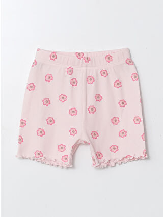 Açık Pembe Baskılı