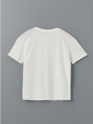 LCW Vision Crew Neck Floral Embroidered Women's T-Shirt -S5BN00Z8