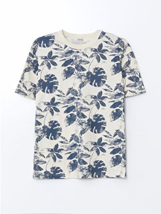 Açık Bej Baskılı