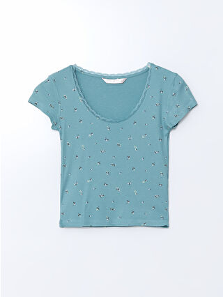 Mat Yeşil Baskılı