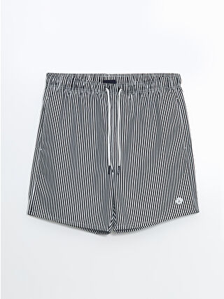 Navy Printed