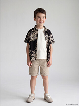 Black Printed