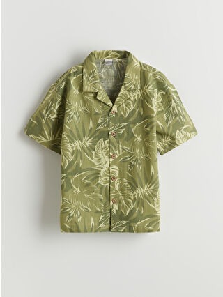 Light Khaki Printed