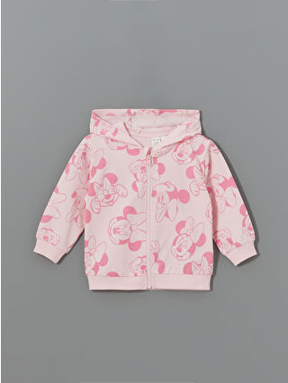 Açık Pembe Baskılı