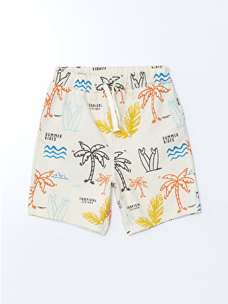 Açık Bej Baskılı