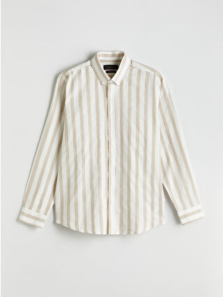 Beige Striped