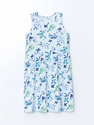 Light Blue Printed